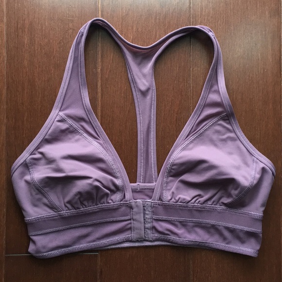 lululemon front closure sports bra